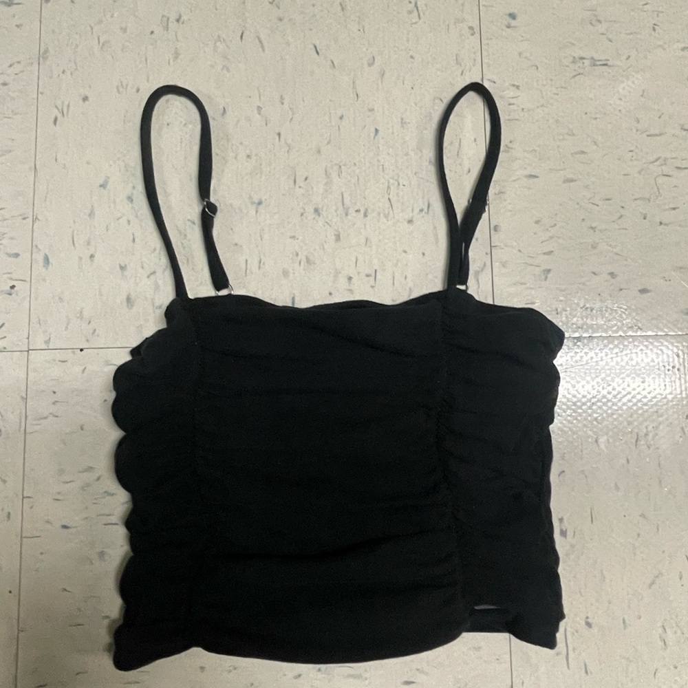 COPY - Hollister Ruched Cropped Top